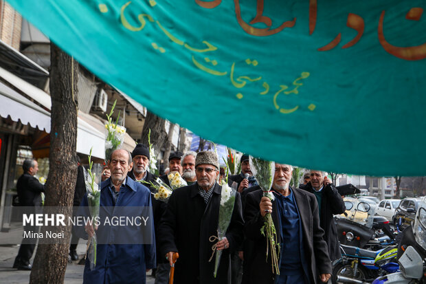 جشن نیمه شعبان در بازار تاریخی تبریز