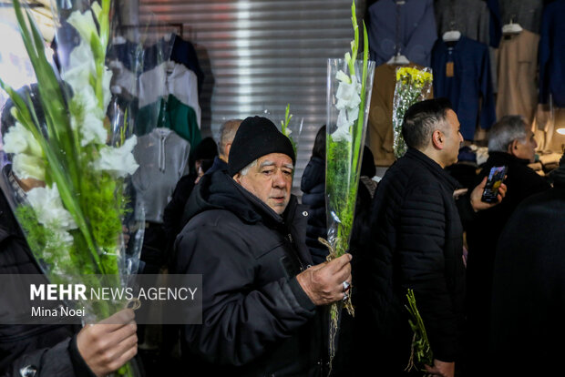 جشن نیمه شعبان در بازار تاریخی تبریز