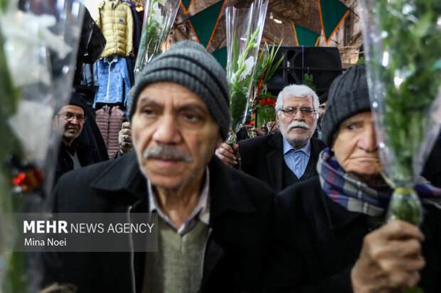 جشن نیمه شعبان در بازار تاریخی تبریز