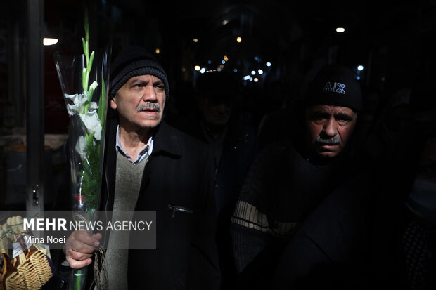 جشن نیمه شعبان در بازار تاریخی تبریز