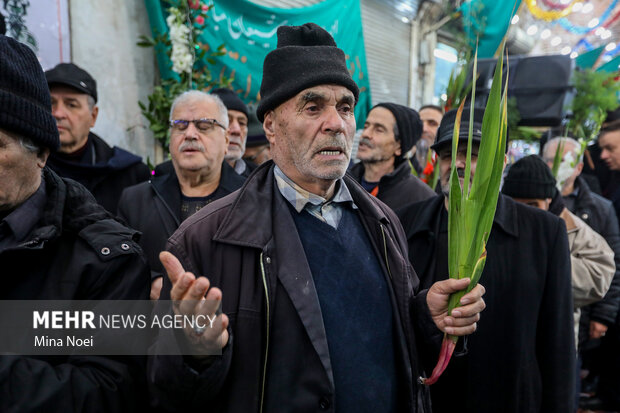 جشن نیمه شعبان در بازار تاریخی تبریز