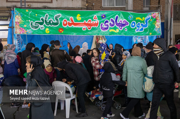 آذین بندی خیابان‌های تهران به مناسبت نیمه شعبان ۱۴۰۳