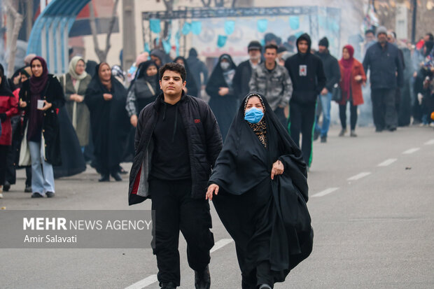 مراسم شادپیمایی نیمه شعبان در سمنان