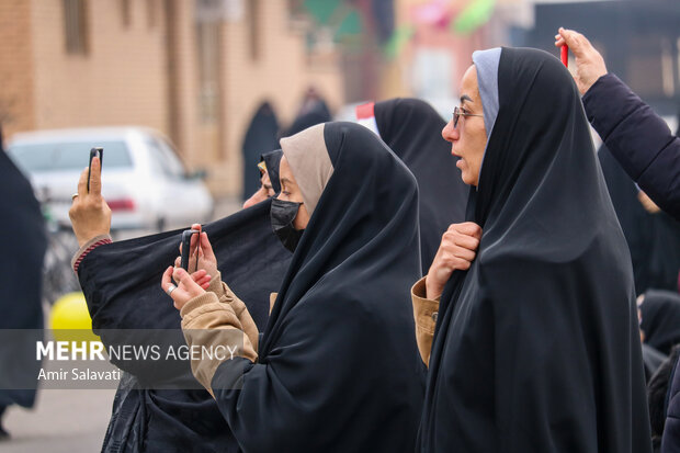 مراسم شادپیمایی نیمه شعبان در سمنان