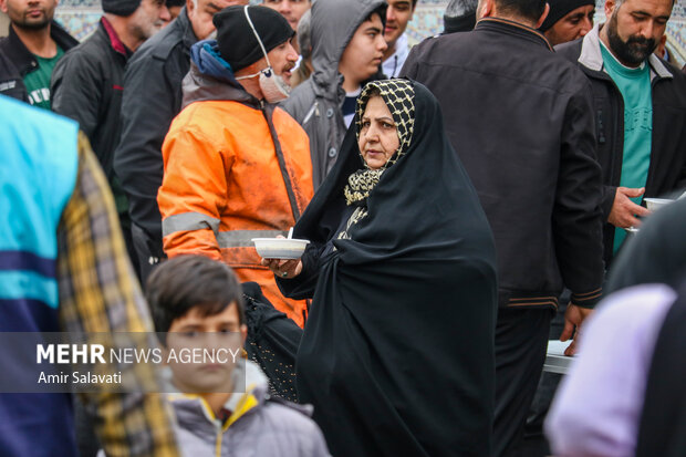 مراسم شادپیمایی نیمه شعبان در سمنان