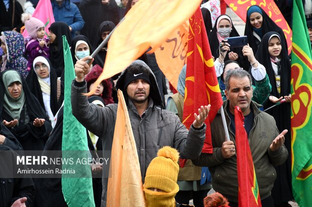 اجتماع منتظران ظهور در بیرجند