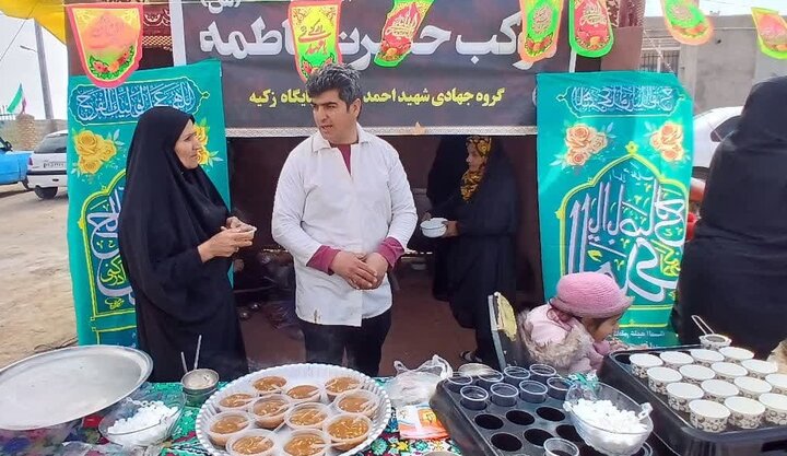 پخش نذری نیمه شعبان در کلاتههای شرقی میامی