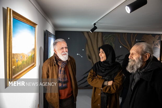 آیین افتتاحیه بخش «درخت زرین» هفدهمین جشنواره تجسمی فجر