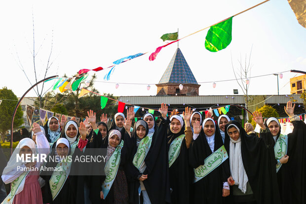 جشن ولادت امام زمان در آمل