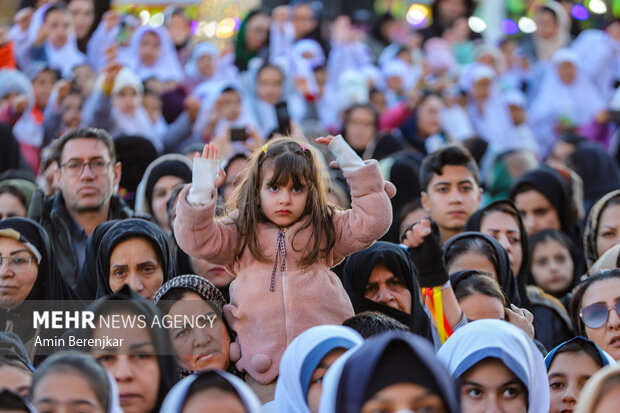 جشن بزرگ نیمه شعبان در آباده استان فارس