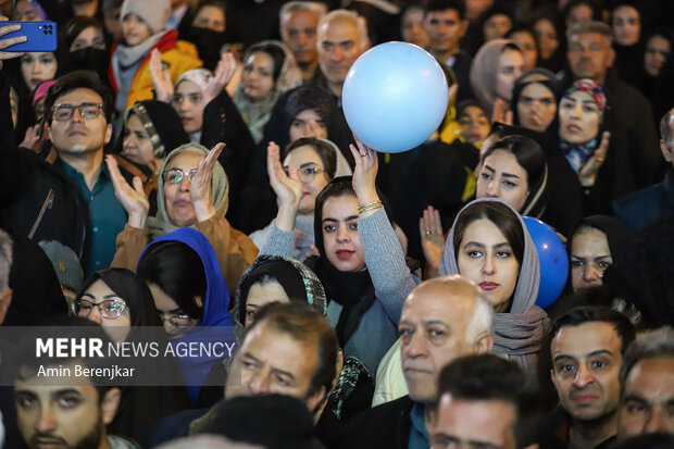 جشن بزرگ نیمه شعبان در آباده استان فارس