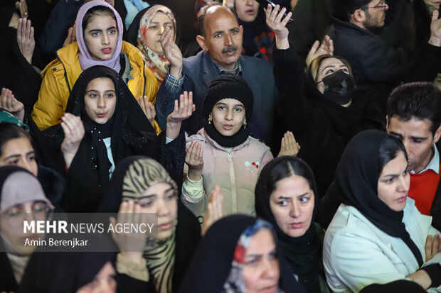 جشن بزرگ نیمه شعبان در آباده استان فارس