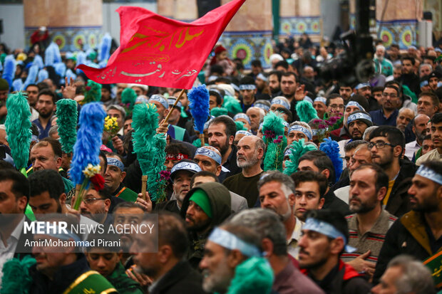 آیین شکرگذاری خادمان مسجد مقدس جمکران