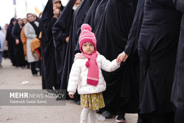 شادپیمایی روز نیمه شعبان در قم