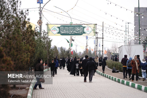 شادپیمایی روز نیمه شعبان در قم