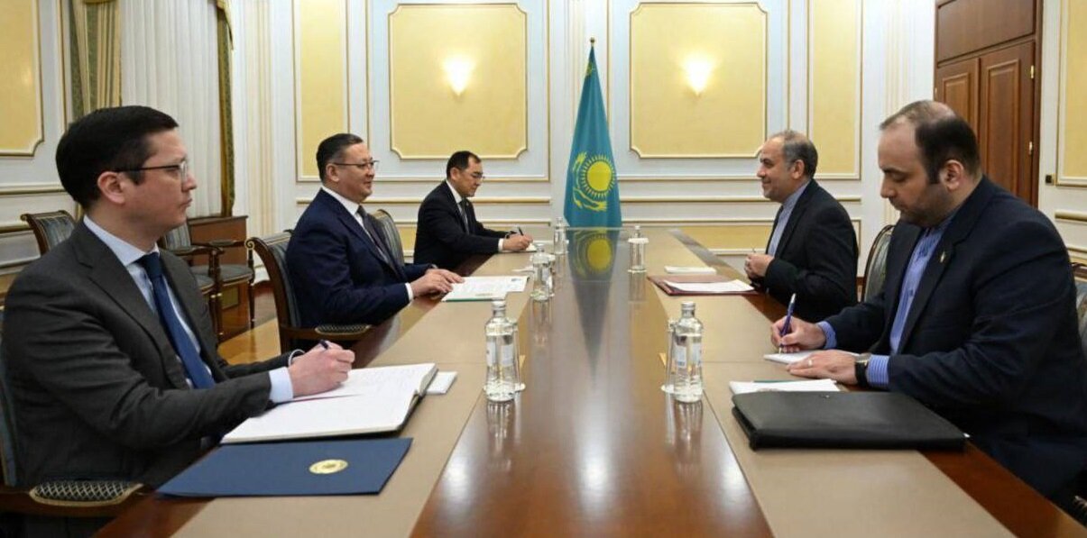 دیدار جوکار با وزیر امور خارجه جمهوری قزاقستان دیدار جوکار با وزیر امور خارجه جمهوری قزاقستان