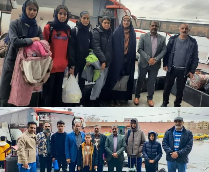 اعزام دانش آموزان کرمانی به اردوهای انتخابی تیمهای ملی ورزشی