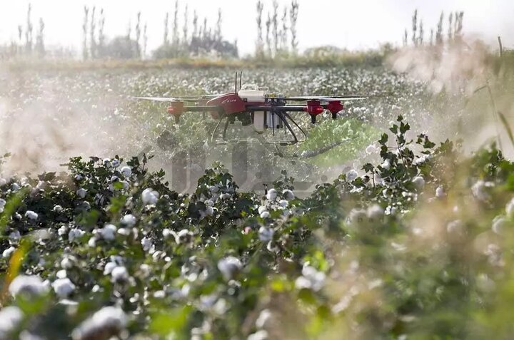 Iran Faris Prov. It takes a giant step in AGRI production. Done aircraft