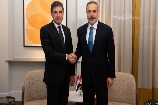 Fidan, IKBY Başkanı Barzani ile görüştü Fidan, IKBY Başkanı Barzani ile görüştü