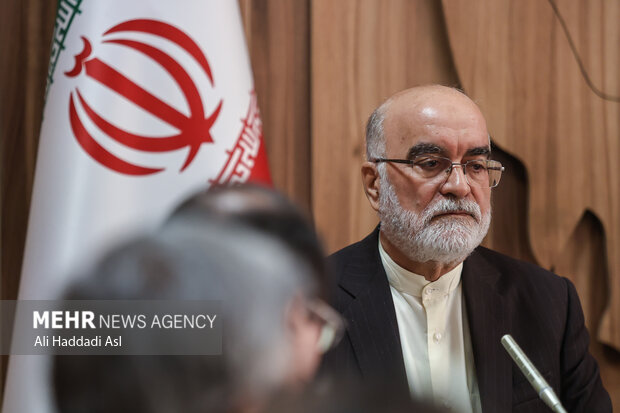 قاضی ناصر سراج در آئین تکریم و معارفه دبیر سابق ستاد حقوق بشر