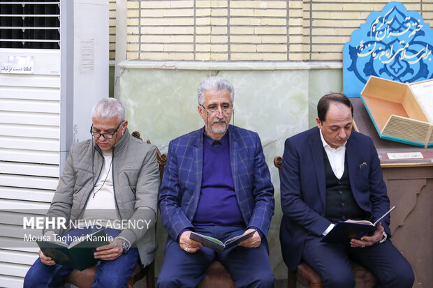 مراسم ترحیم پدر دریادار شهرام ایرانی فرمانده نداجا