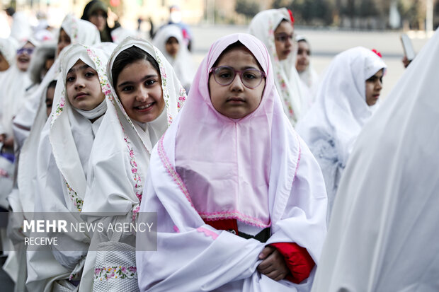 جشن تکلیف ۳۵۰۰ دختر شهر تهران