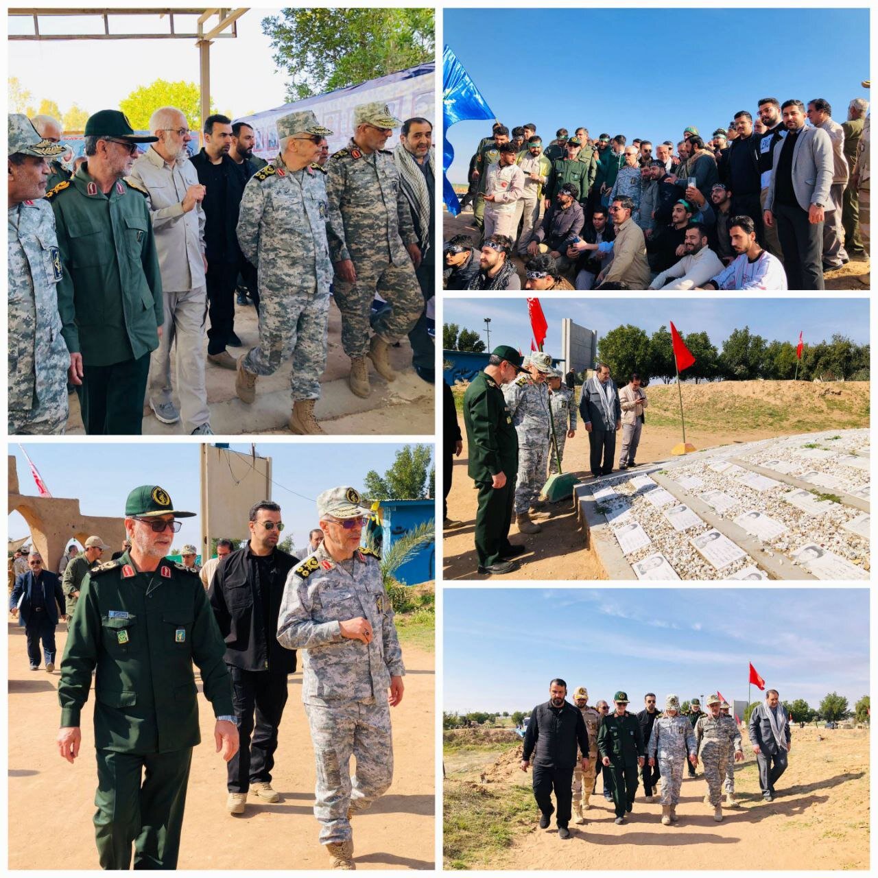 سرلشکر باقری از یادمان های دفاع مقدس ایلام بازدید کرد