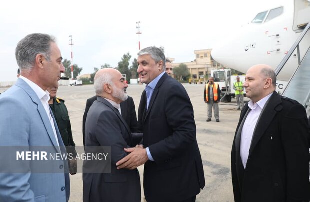 رییس سازمان انرژی اتمی وارد خوزستان شد