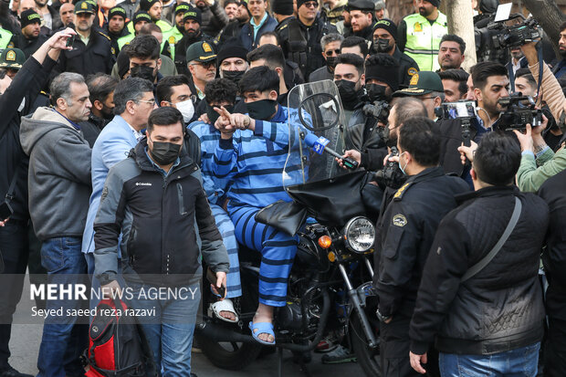 بازسازی صحنه جرم قتل دانشجوی دانشگاه تهران