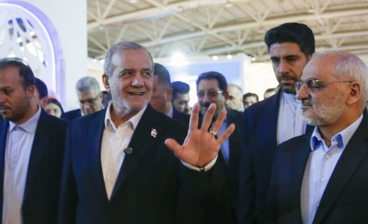 President Pezeshkian tours Eurasia Expo 2025 in Tehran