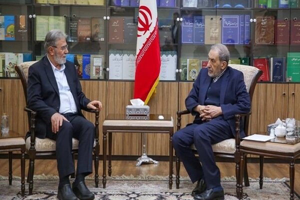 Ayetullah Hamanei'nin Danışmanı, Filistin İslami Cihad Lideri ile görüştü Ayetullah Hamanei'nin Danışmanı, Filistin İslami Cihad Lideri ile görüştü