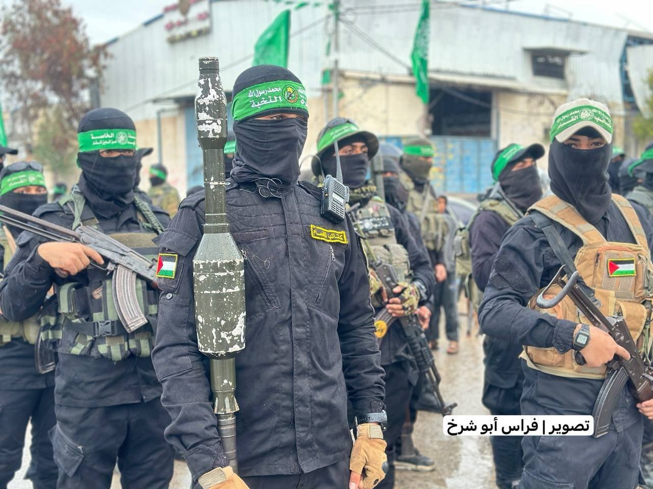 Hamas, Siyonist esirlerin teslimi için özel alan hazırladı (+foto)