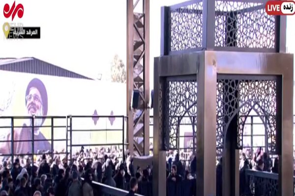 Farklı bir kadrajdan Nasrallah'ın mezarı Farklı bir kadrajdan Nasrallah'ın mezarı