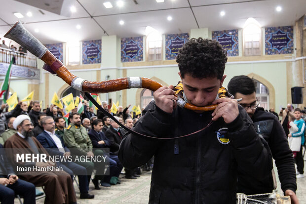 اجتماع مردمی «لبیک یا نصرالله» در همدان