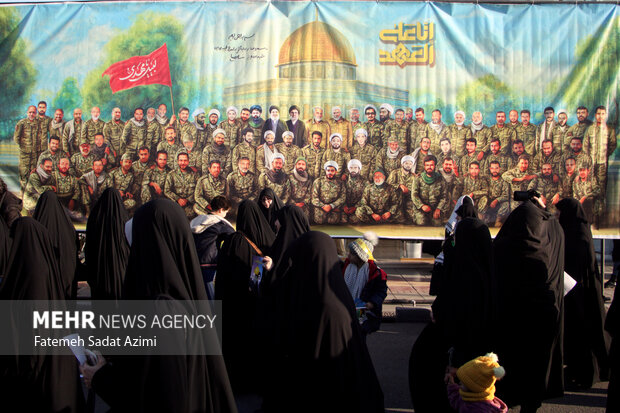 راهپیمایی «لبیک یا نصرالله» در قم