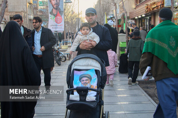 راهپیمایی «لبیک یا نصرالله» در قم