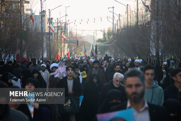 راهپیمایی «لبیک یا نصرالله» در قم