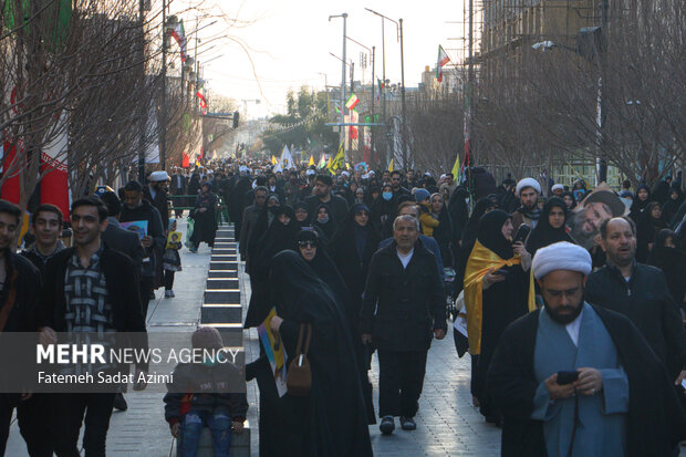 راهپیمایی «لبیک یا نصرالله» در قم