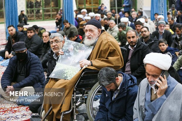 مراسم بزرگداشت شهید سید حسن نصرالله در بجنورد