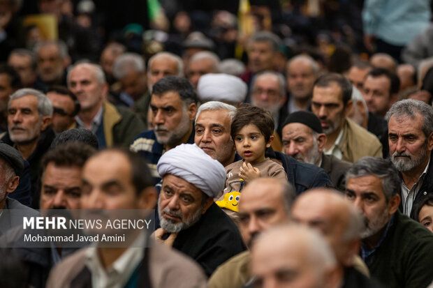 اجتماع مردمی «لبیک یا نصرالله» در قزوین