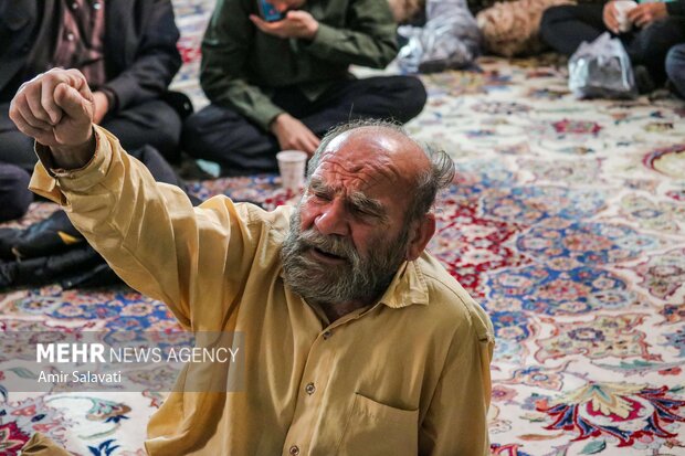 مراسم بزرگداشت شهدای جبهه مقاومت در سمنان