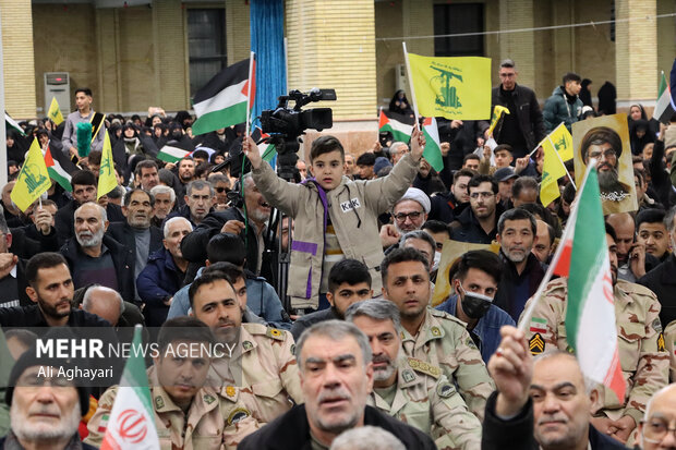 بزرگداشت شهید سید حسن نصرالله در ارومیه