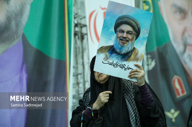 گرامیداشت یاد شهید نصرالله در شاهرود گرامیداشت یاد شهید نصرالله در شاهرود