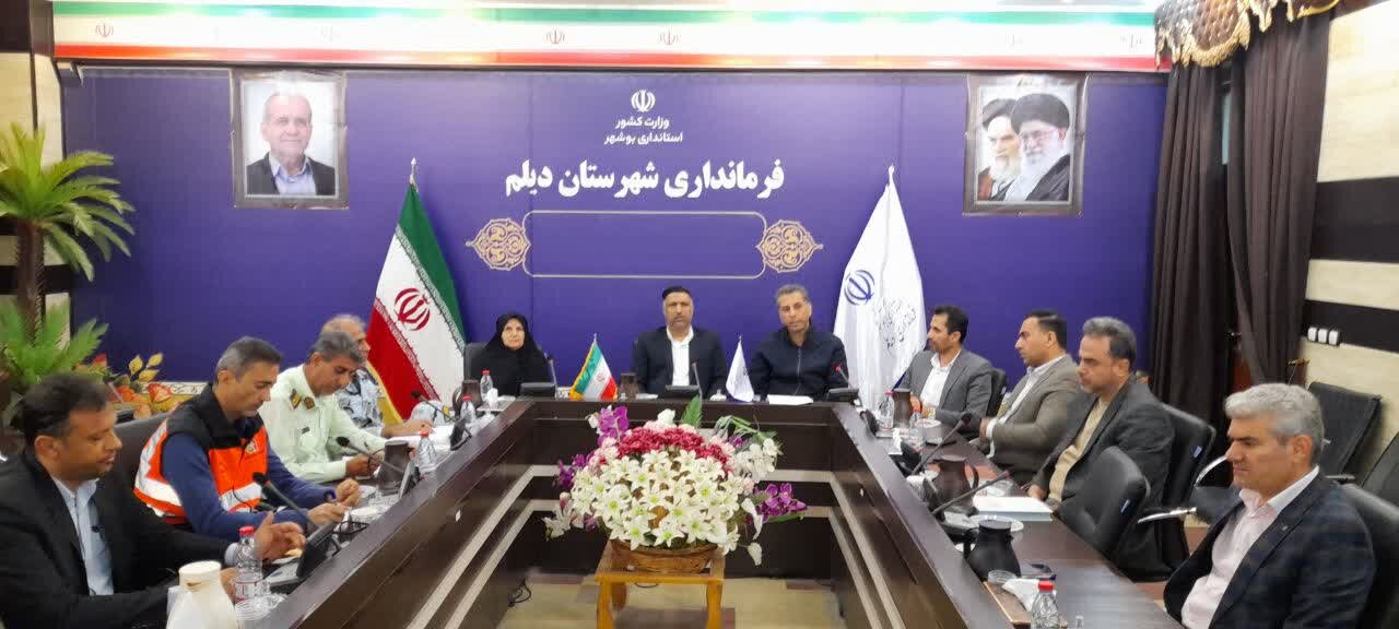 دستگاههای اجرایی و امدادی دیلم برای مقابله با شرایط جوی آماده باشند