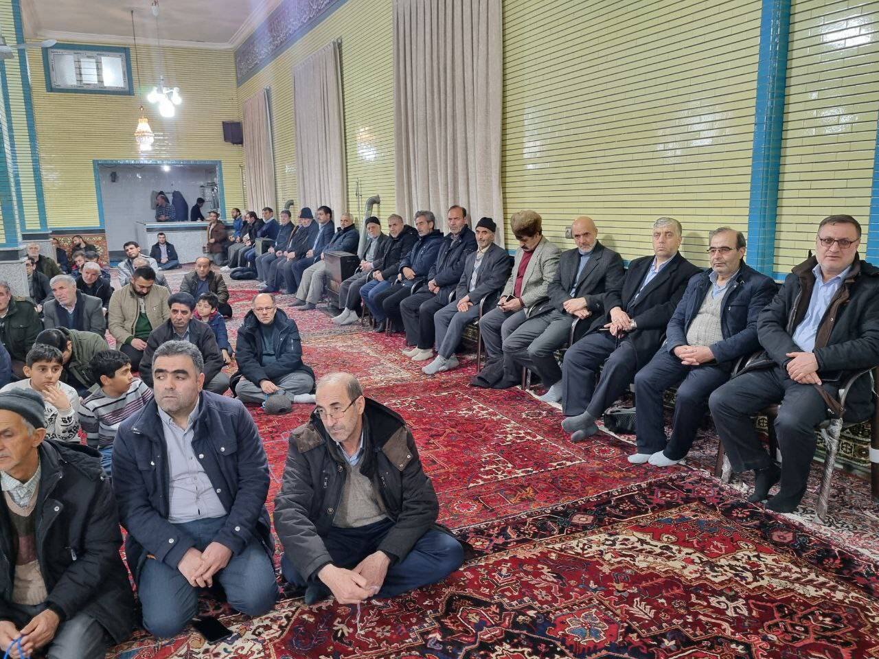 مراسم شام غریبان شهیدان سید حسن نصرالله و سید هاشم صفیالدین در هریس