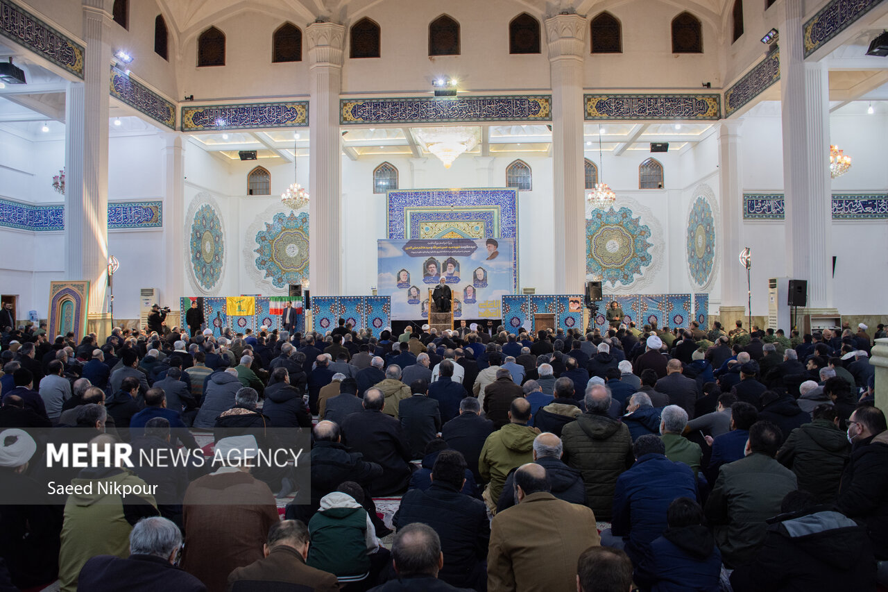 برگزاری مراسم گرامیداشت شهدای محور مقاومت در گیلان