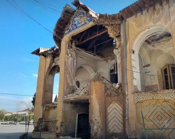 عمارت باغ سالاری شیراز مرمت میشود