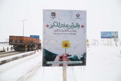 میقانی: مه‌گرفتگی و برف برخی محورهای خراسان شمالی را فرا گرفت