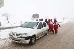 محبان: هلال‌احمر خراسان شمالی به ۴۵۰ نفر گرفتار در برف امدادرسانی کرد