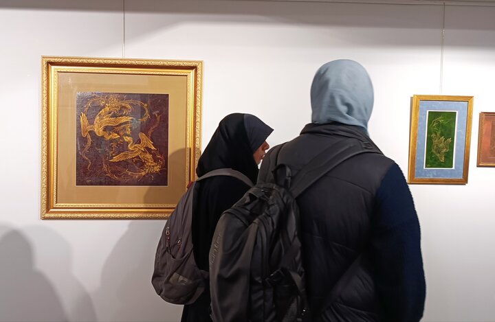 قابلیتهای هنر تشعیر در «زرین بوم» تماشایی شد